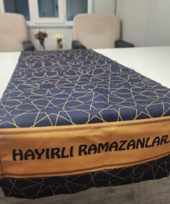 Hayırlı Ramazanlar Runner Lacivert-Gold 15